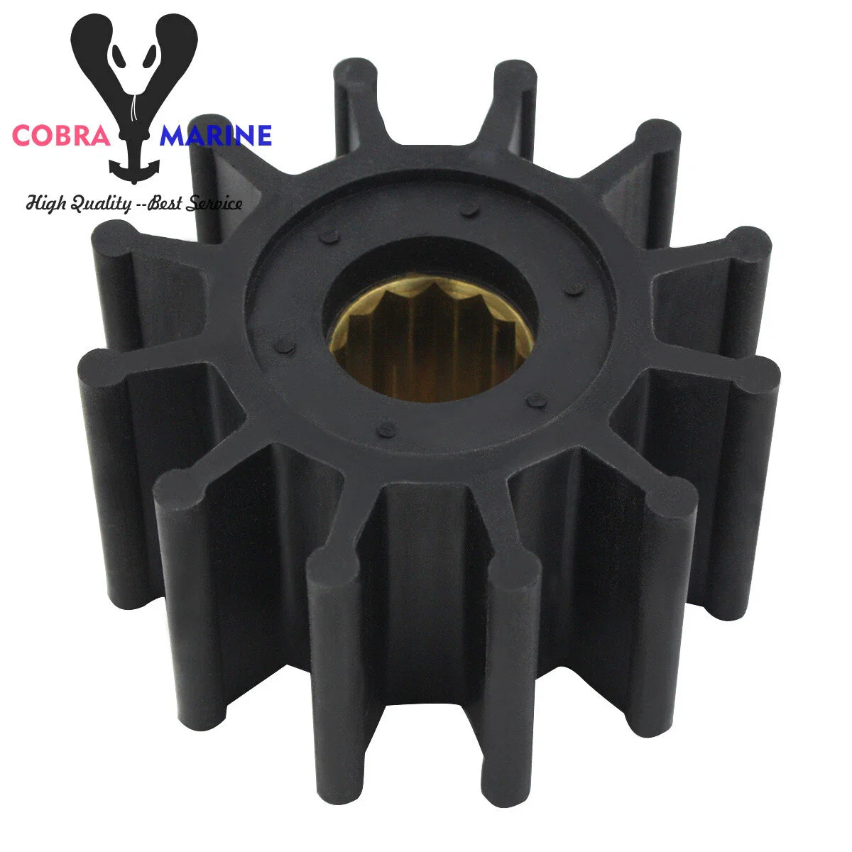 Water Pump Impeller for Johnson 09-1027B, Jabsco 1210-0003