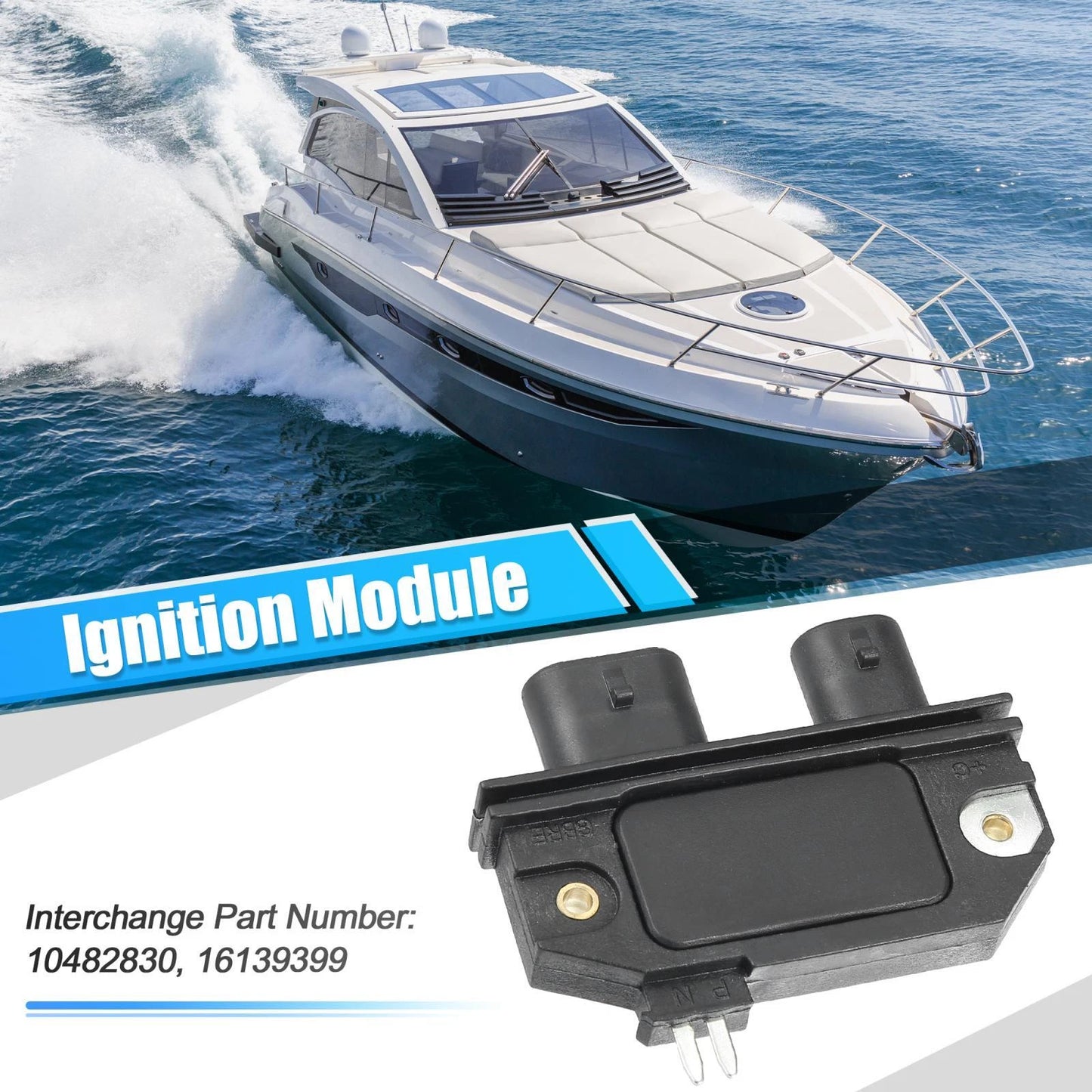 Ignition Module for Volvo Penta, GM, Mercury Marine