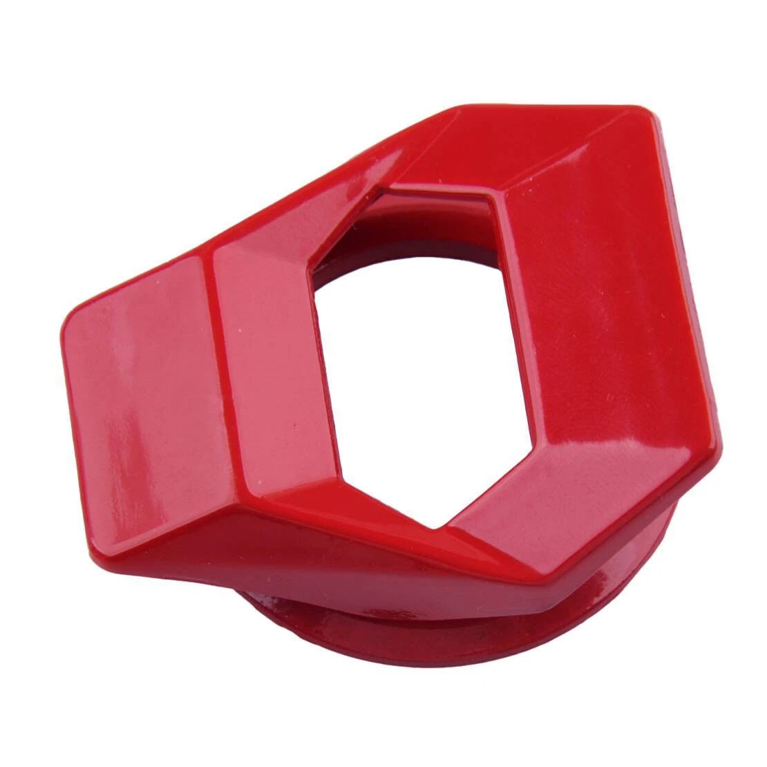 Red Push Button Cover for Universal Car Engine Start Stop Decor