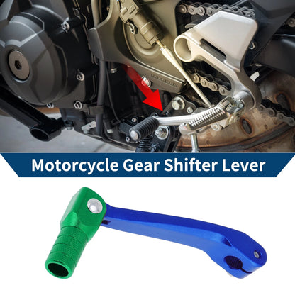 Folding Shifter Lever for Honda CRF150F (2003-2017) Blue Green