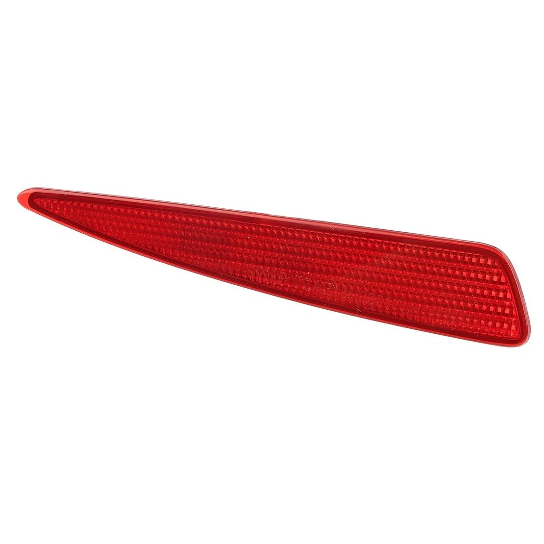 Red Rear Bumper Reflectors for Toyota Auris (2013-2018)
