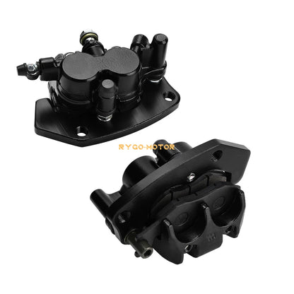 Front / Caliper w/ Pads for Kawasaki Mule Pro FXT FXR FX DXT DX (2015–2024)