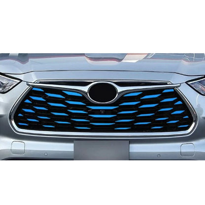 Front Bumper Radiator Grill Sticker for Toyota Highlander (2020-2022)