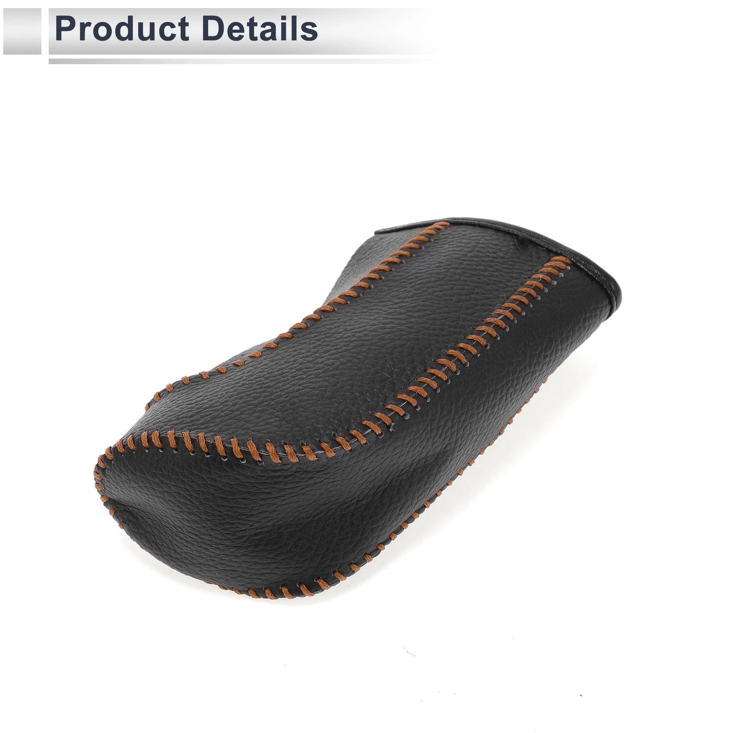 1 Pc Gear Shift Knob Cover for Nissan Tiida (2004-2012) Pebbled Black Brown