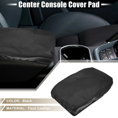 Faux Leather Center Console Armrest Cover for Toyota Highlander (2008-2013)