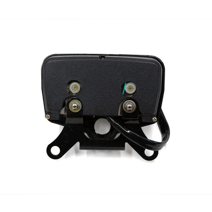 1x 0-10000rpm Dual Odometer Speedometer Gauge Black for Honda CG125