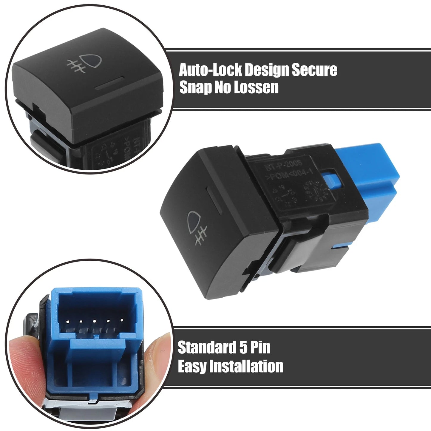 Hole Expansion Port Switch with Wire for Toyota