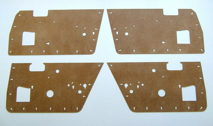 Door panels & cards for Jaguar XJ6 Daimler Sovereign, Vanden Plas (1979–1992)