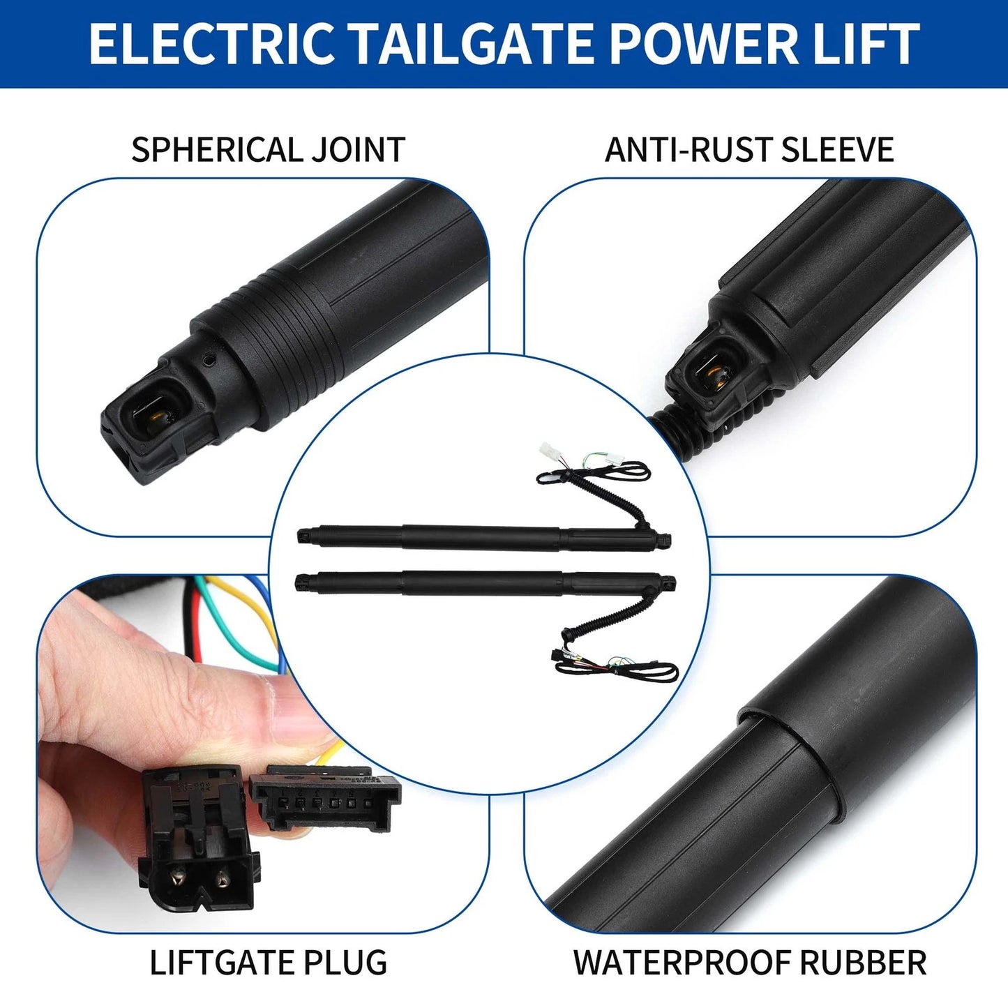 Rear LH RH Tailgate Power Lift Support for BMW X6 M (2007-2014)
