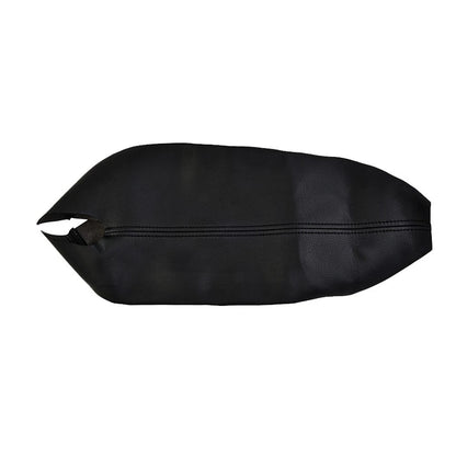 Leather Armrest Center Console Lid Cover for Black Car (2008–2012)