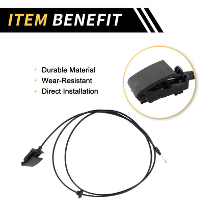 Hood Latch Release Cable for Dodge Ram 1500 2500 3500 (2009-2018)