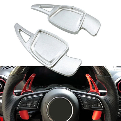 Aluminum Steering Wheel Paddle Shifter Extensions for Audi A6 A7 A8 S4 S5 (2019-2023)