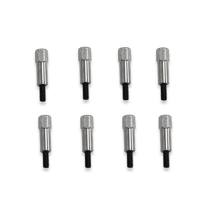 8X Chrome Valve Cover Bolt Set for Chevy 283 302 305 307 327 350 383 400