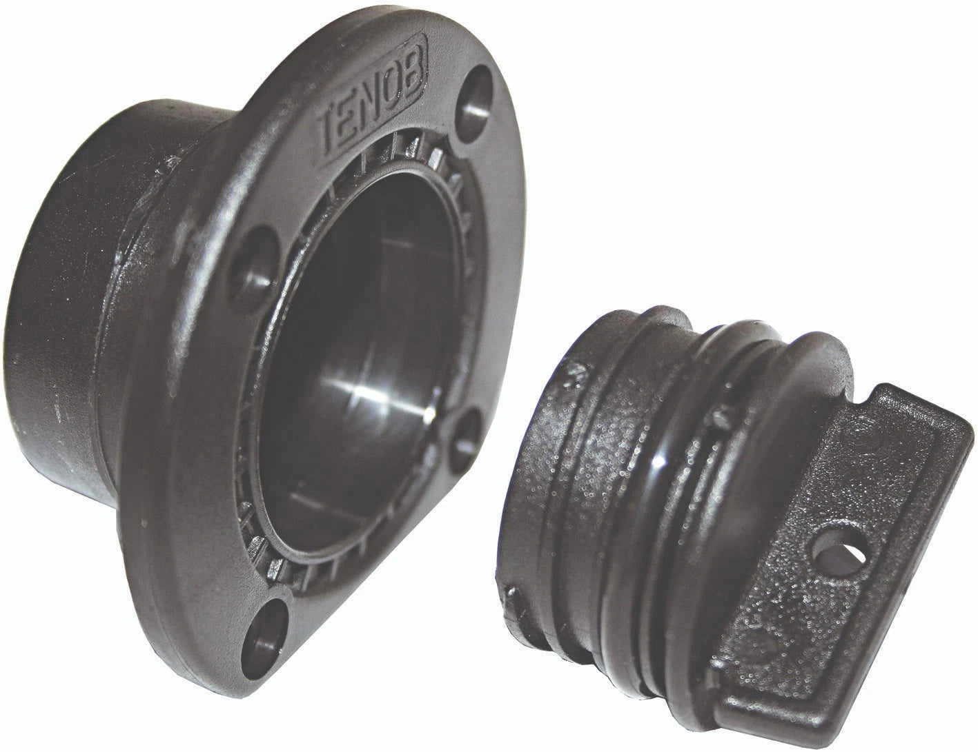 Boat Bung Self Bailer Bung Black TENOB Large Nylon Internal Mount