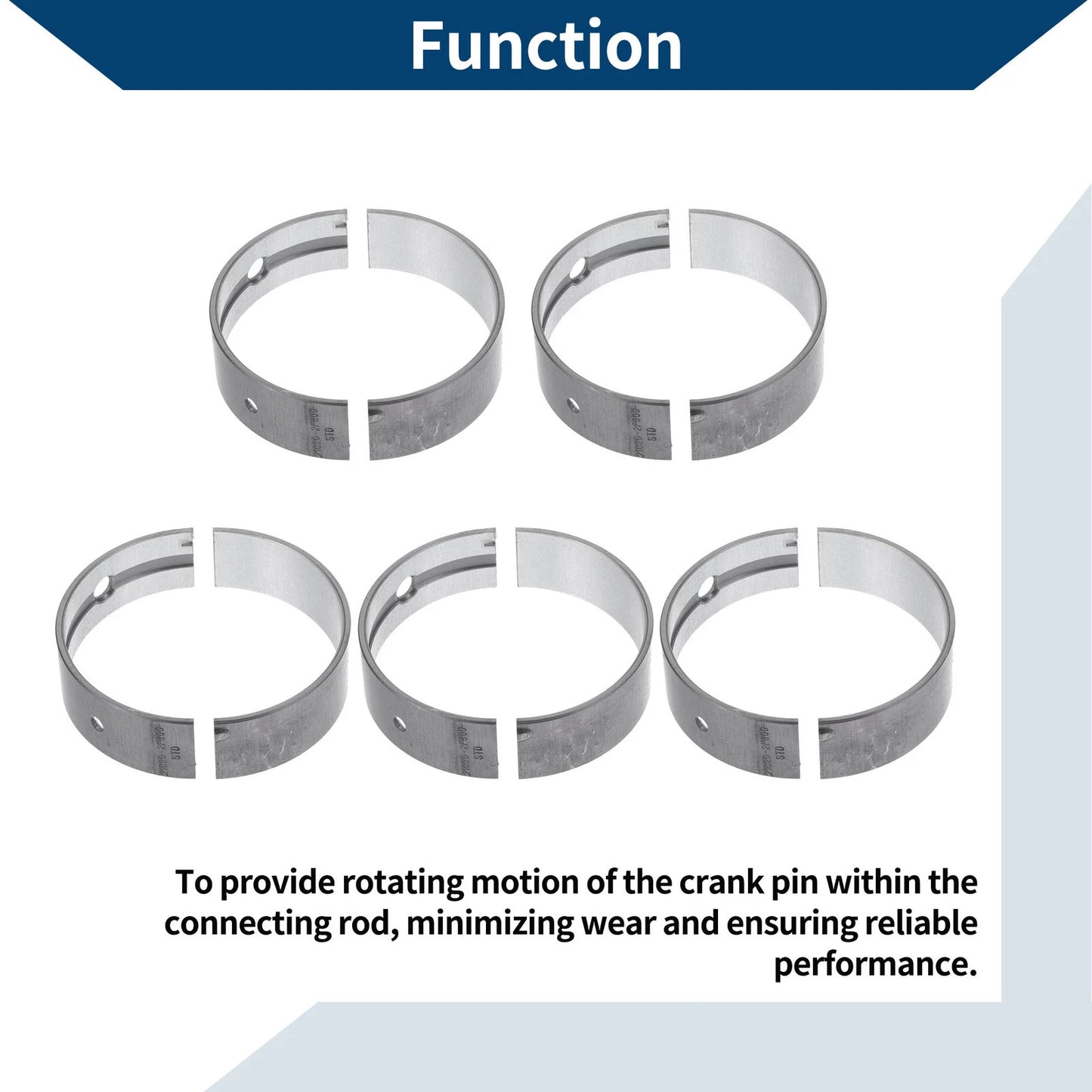 Main Bearing Set for Kia Sportage III (1995-2012)