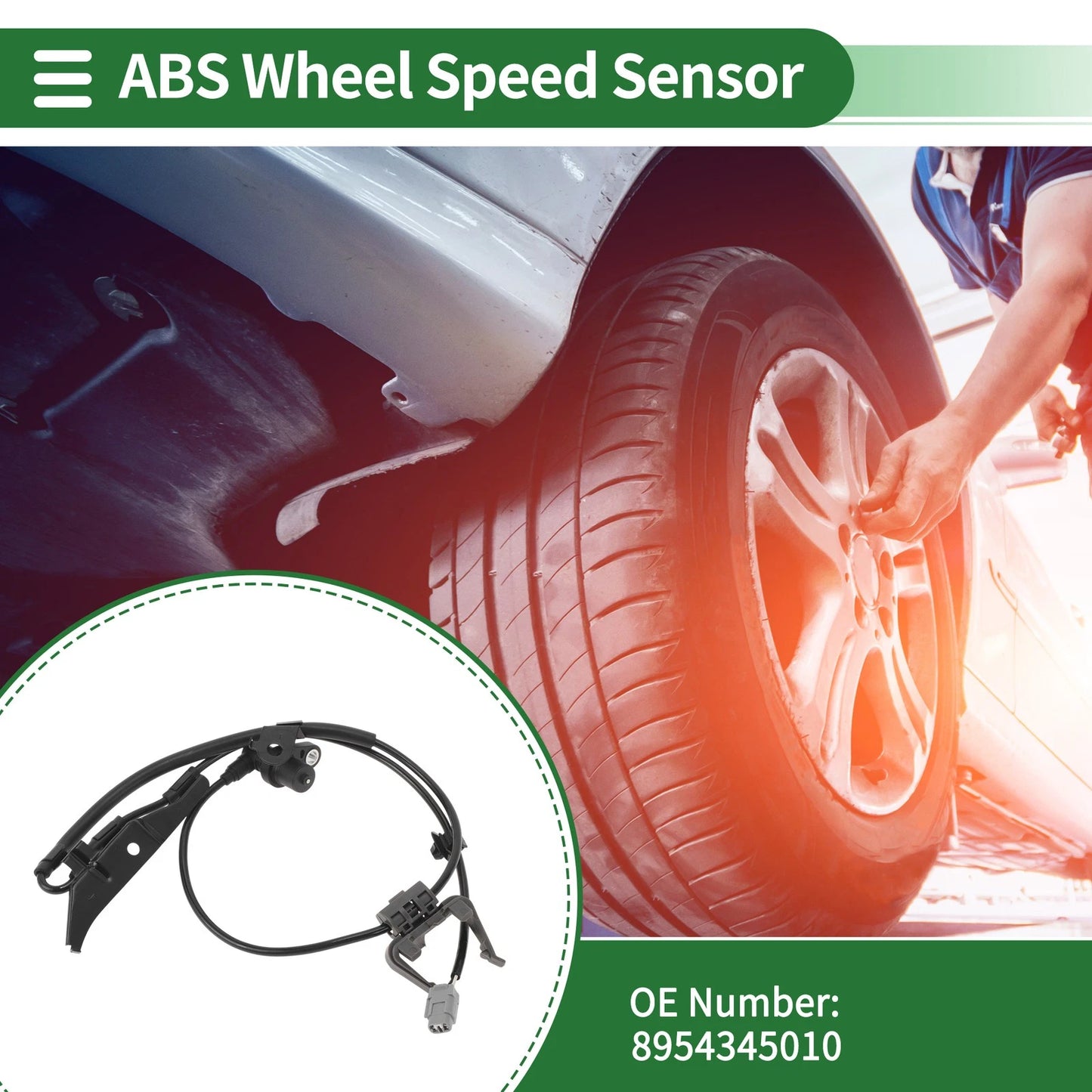 ABS Wheel Speed Sensor for Toyota Sienna (1998–2000)