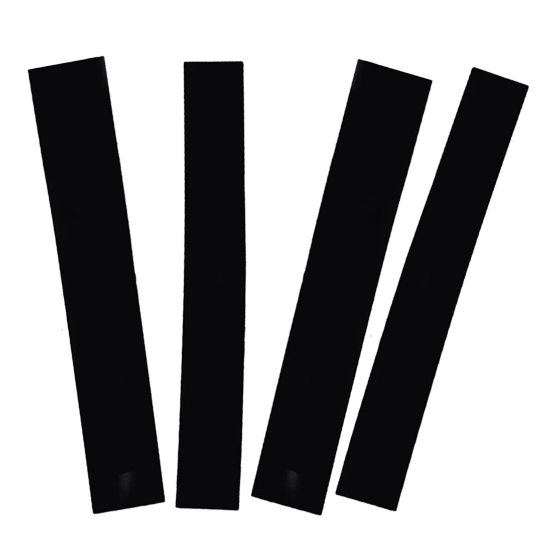 4Pcs Black Door B Pillar Post Cover Trim for Cadillac Escalade (2007-2014)