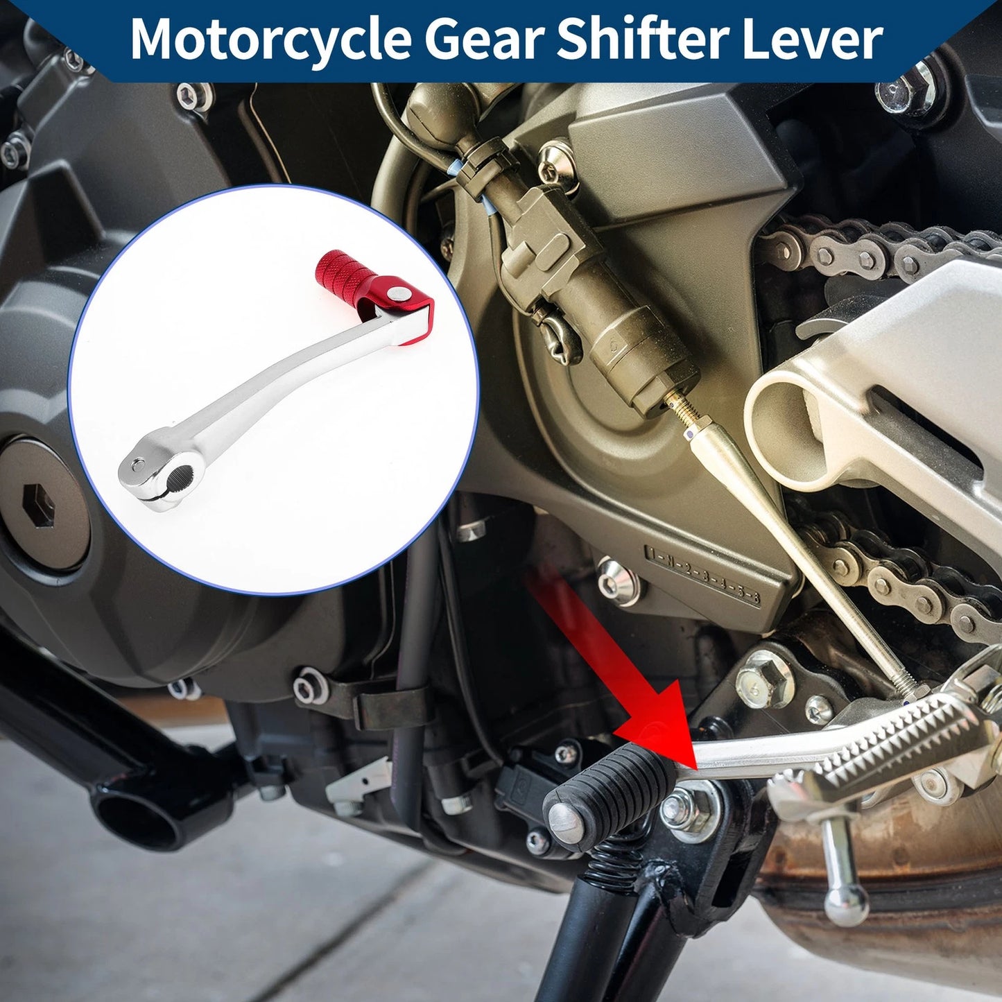 Folding Gear Shifter Lever for Bosuer 125