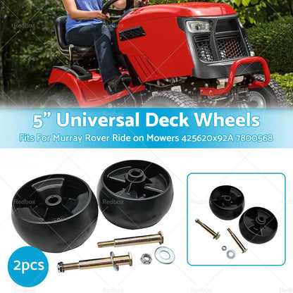 5" Universal Deck Wheels for Murray Rover Mowers