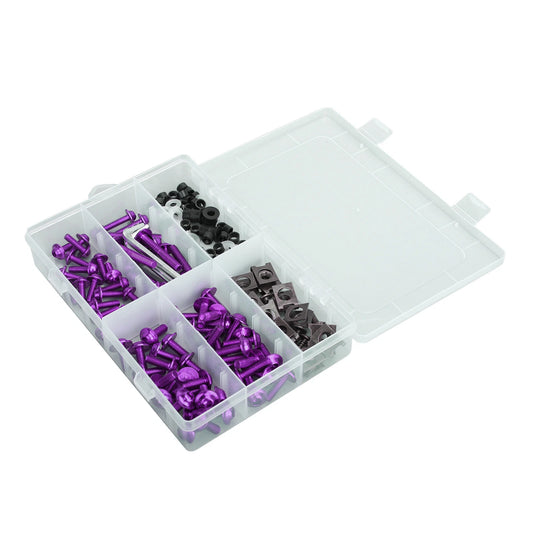 177 x M5/M6 Purple Fairing Screws