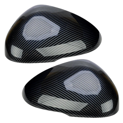 Carbon Fiber Style Rearview Mirror Covers for Kia K5 (2021-2023)