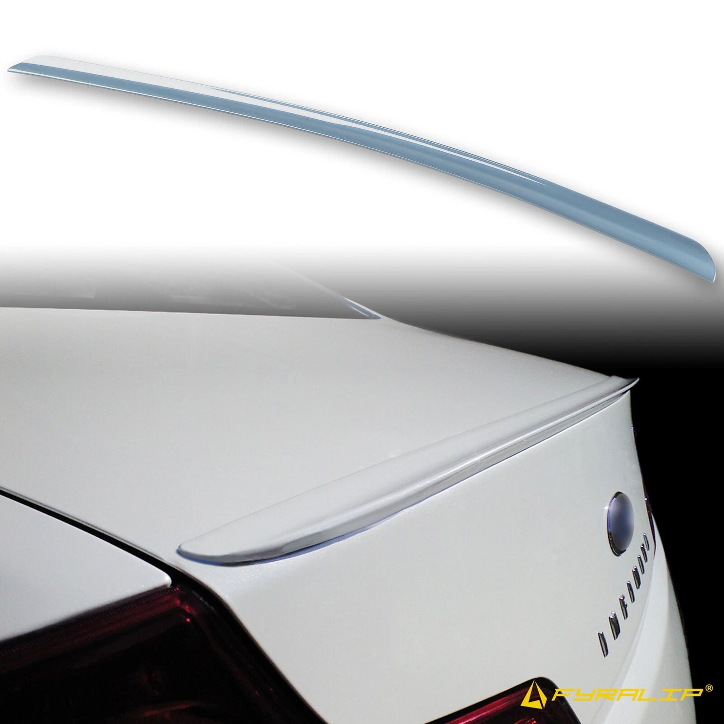 B16 Blue Boot Lip Spoiler for Infiniti G35 Coupe (2003-2007)
