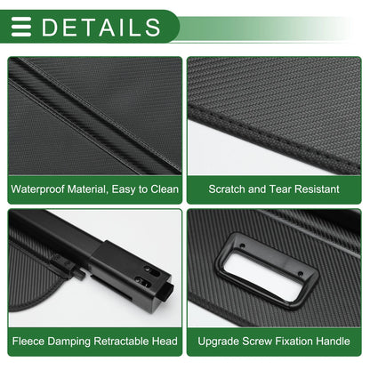 Car Trunk Retractable Cargo Cover for Chevrolet Orlando (2010 - 2018)