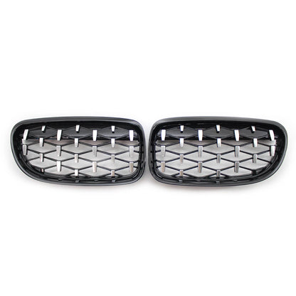 Diamond Front Kidney Grille for BMW 3 Series E90 E91 (2008-2012)