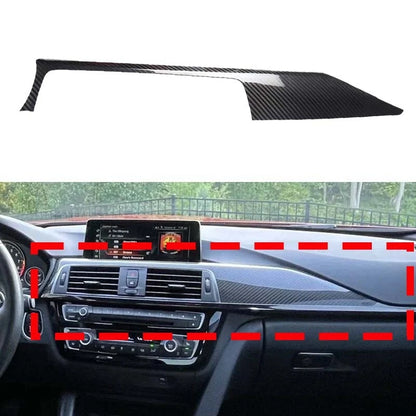 DRY Carbon Fiber Dashboard Panel Cover Trim for BMW 3 Series F30 2012-2018 LHD