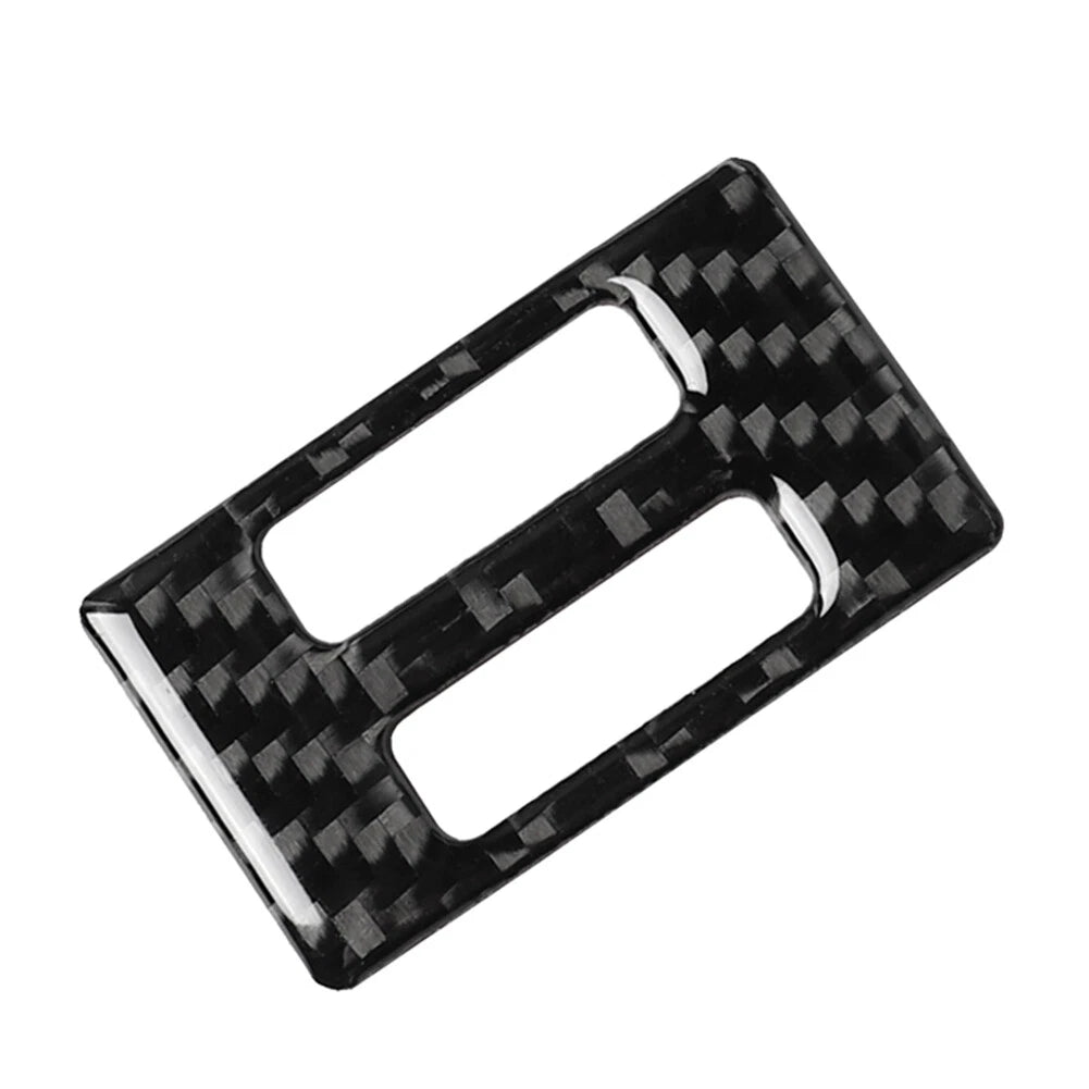 Carbon Look Center Air Conditioner Vent Outlet Cover Trim for Audi Q5 (2009-2017)