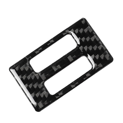 Carbon Look Center Air Conditioner Vent Outlet Cover Trim for Audi Q5 (2009-2017)