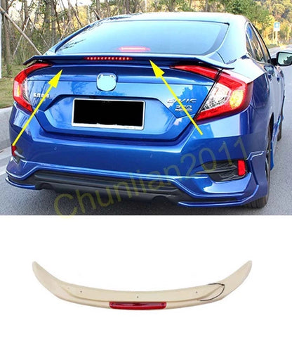 Boot Spoiler Wing for Honda Civic Unpainted (2016-2021)