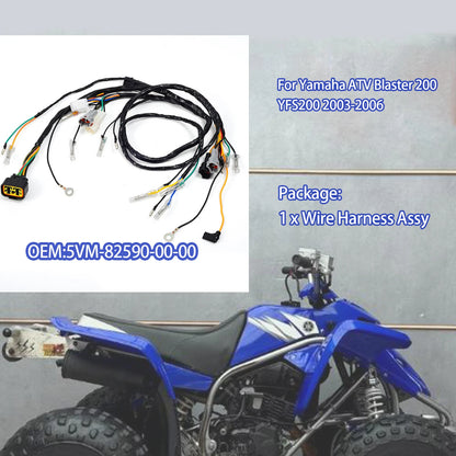 Blaster Electrical Wiring Harness for Yamaha YFS200 2003-2006