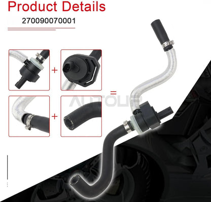Crankcase Breather Vent Pipe for Benz CLA250 GLA200 GLA250 W176 A180