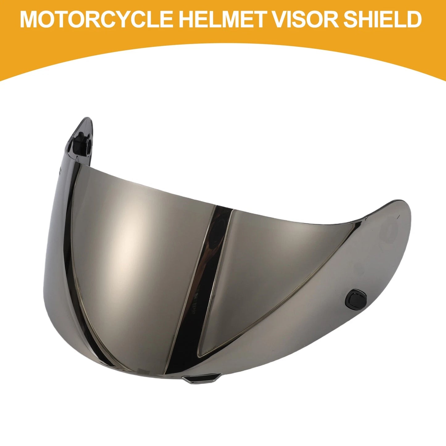 Visor Shield for HJC CL-16 Resin Silver Tone Black