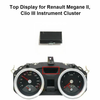 LCD Display for Renault Megane II, Clio III Dashboard (2002-2016)