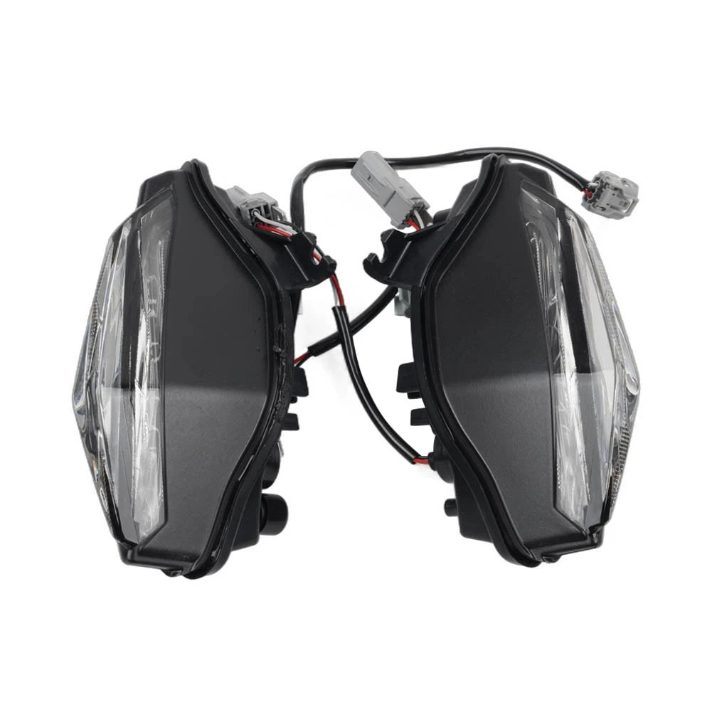 Headlight Lamp for Yamaha R1 2020-2023 Black & Clear ()