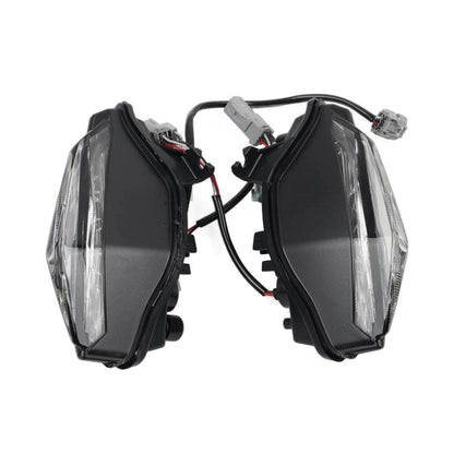Headlight Lamp for Yamaha R1 2020-2023 Black & Clear ()