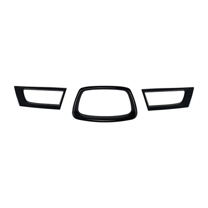 Front Bumper Grill Grille Set for Subaru Impreza WRX STI (2006–2007)