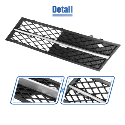 Front Bumper Fog Light Grille Cover for BMW F10 F11 528i 535i (2011-2013)