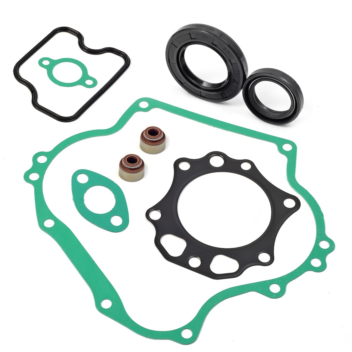 Top End Kit STD Piston Intake Exhaust Valve Gasket for Club Car Golf FE290 1992+