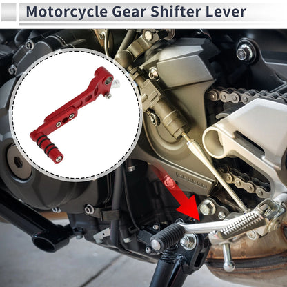 Red Gear Shifter Lever for Suzuki GSR250 (2017–2023)
