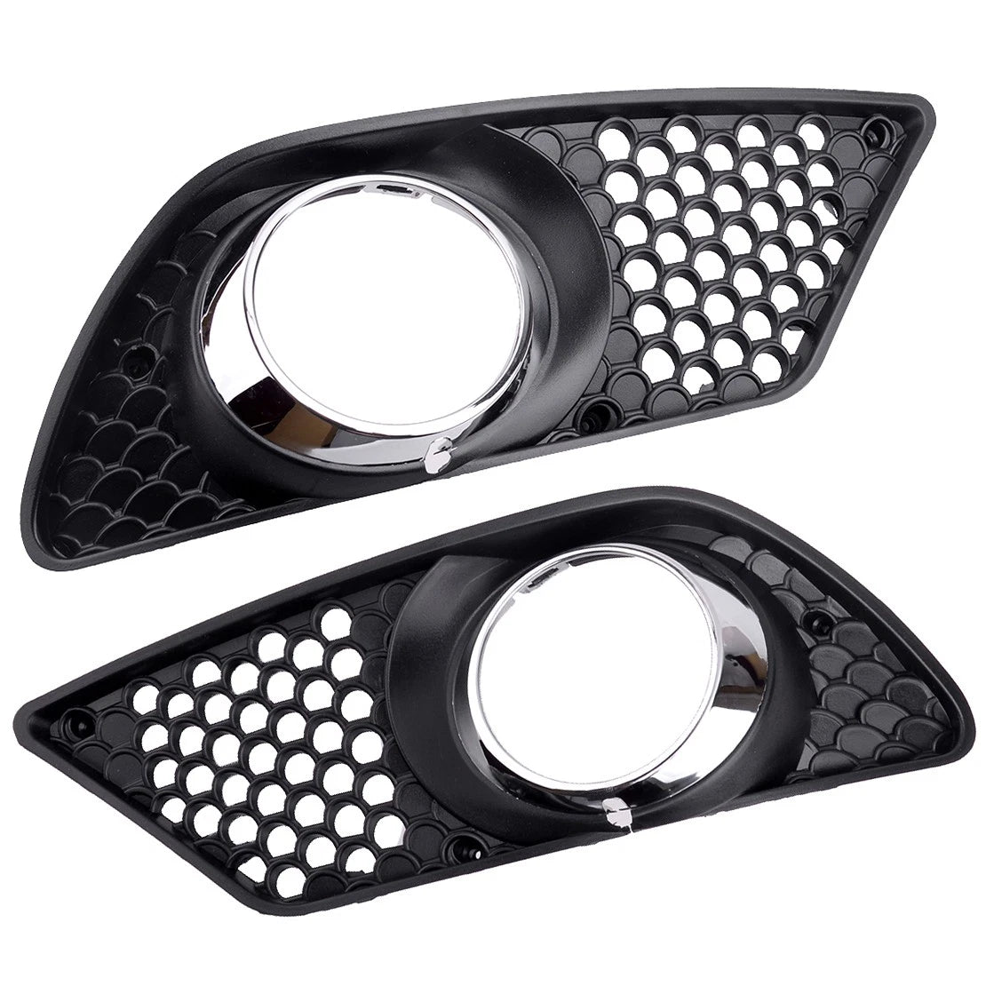 Benz C W204 Fog Light Grill Assembly for 2008-2010 (2 x Lights)