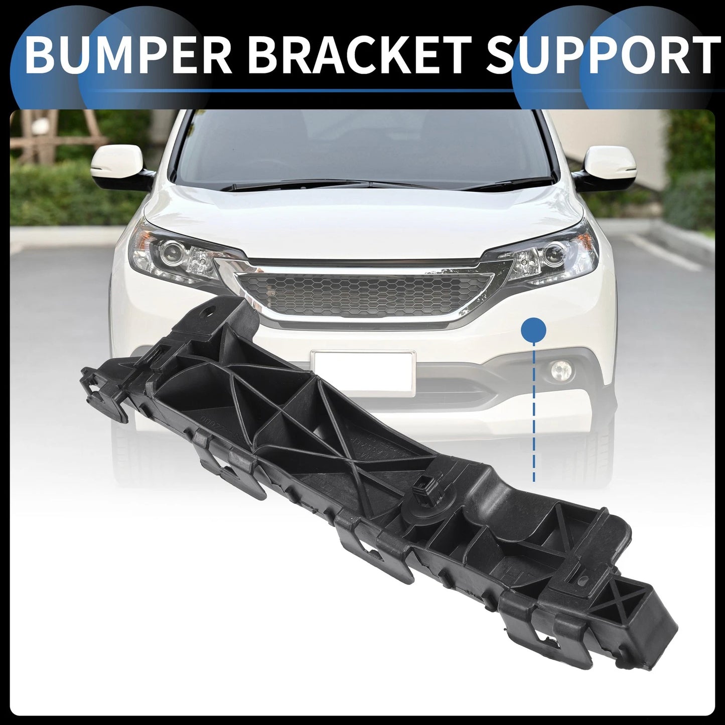 Left Front Bumper Retainer Bracket for Hyundai Tucson (2011-2015)