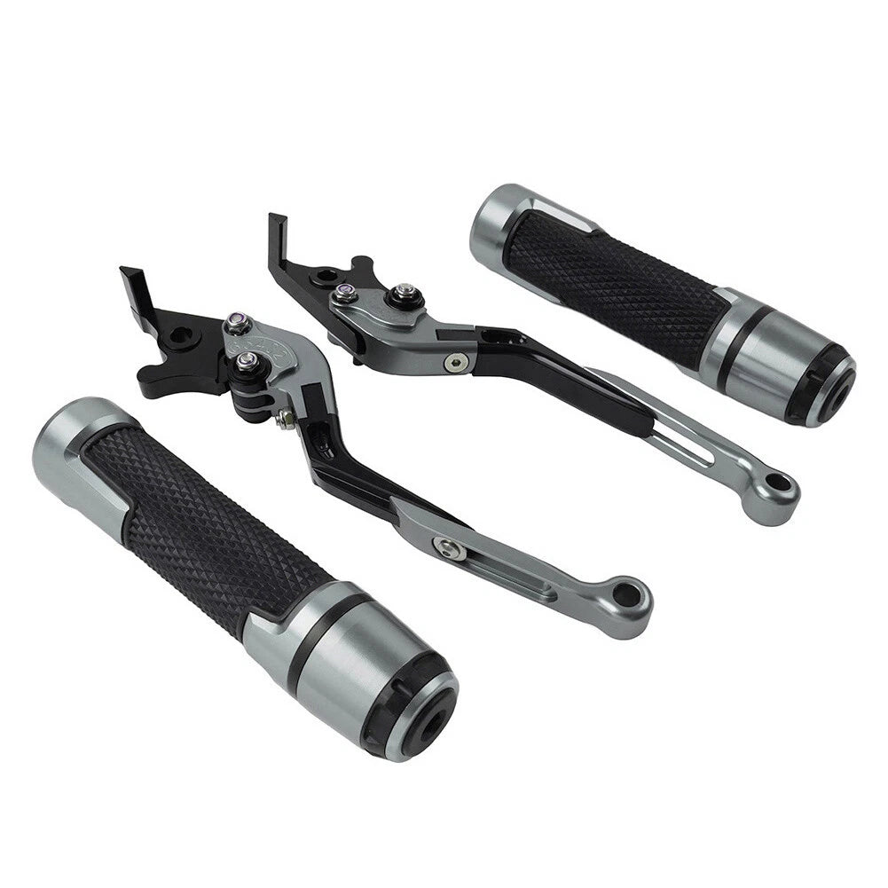 Titan Extendable Brake Clutch Levers Grip Set for Ducati Monster (2008-2015)