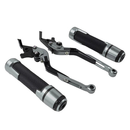 Titan Extendable Brake Clutch Levers Grip Set for Ducati Monster (2008-2015)