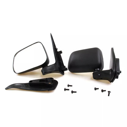 Door/Wing Mirror Black Manual Set for Toyota Hilux MK5 D4D 2.5TD 1997-2005