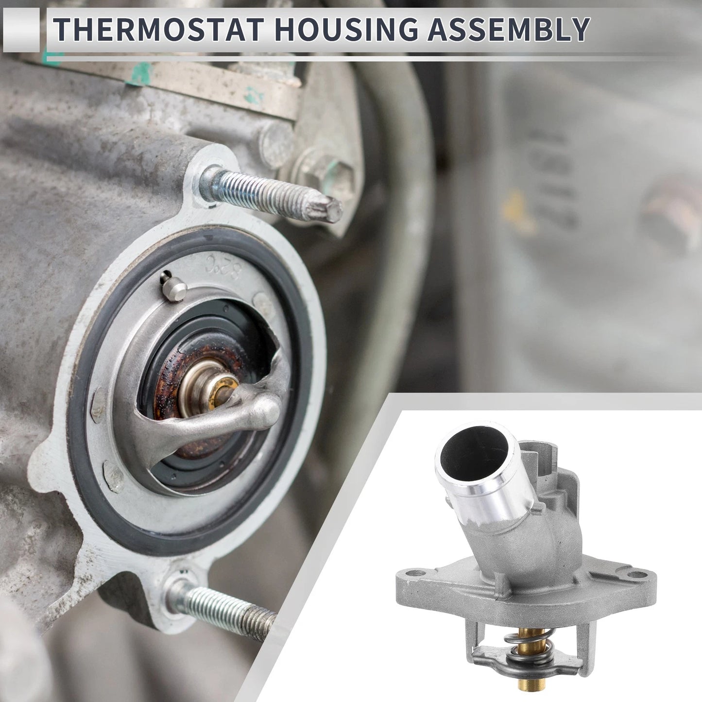 Engine Coolant Thermostat Housing Assembly for Buick Regal (2014–2020)