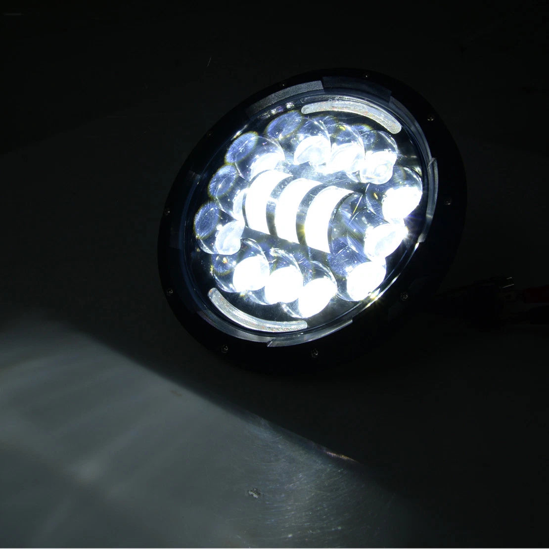 7" LED Headlight DRL Lights Combo for Jeep Wrangler, Toyota Corolla