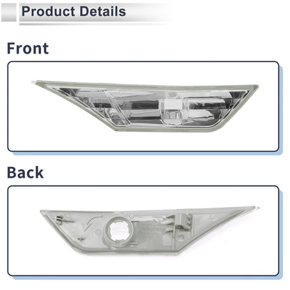 Right Side Marker Light Cover for Honda Civic (2016-2021) - 1 x Clear Lens